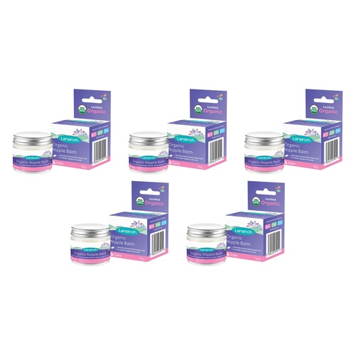 Lansinoh Organic Nipple Balm 56g Pack of 5