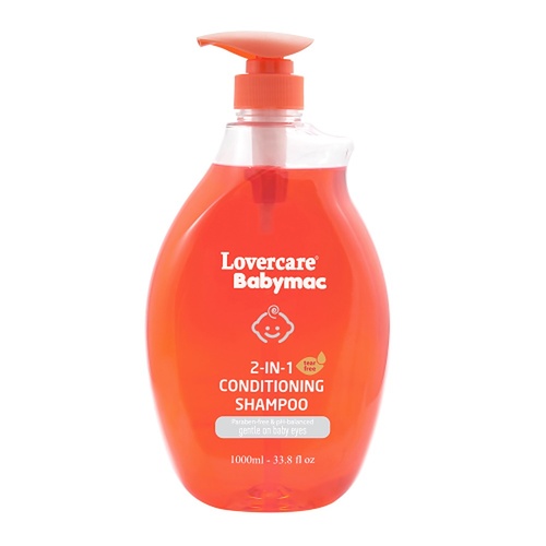 Lovercare Babymac 2in1 Conditioning Shampoo 1 L