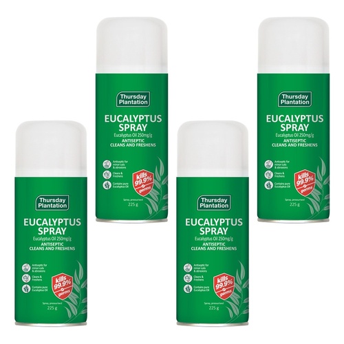 Thursday Plantation Eucalyptus Spray 225g Pack of 4
