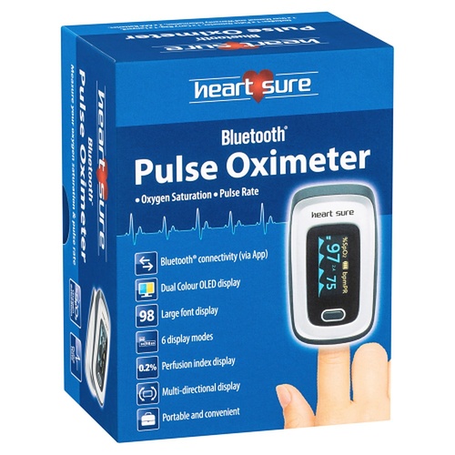 Omron Heart Sure Bluetooth Pulse Oximeter
