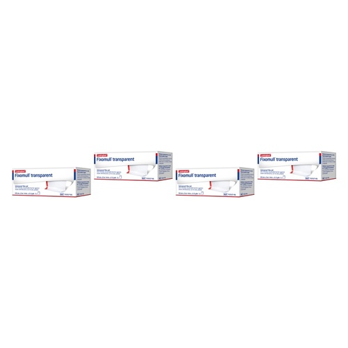 Fixomull Transparent Wide Area Fixation 10cmx2m Pack of 4