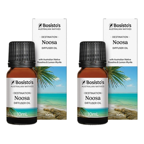 Bosisto's Australian Natives Noosa Diffuser Oil 10mL Pack of 2
