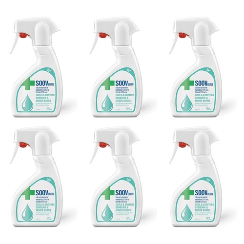 Ego SOOV Burn Spray 200mL Pack of 6