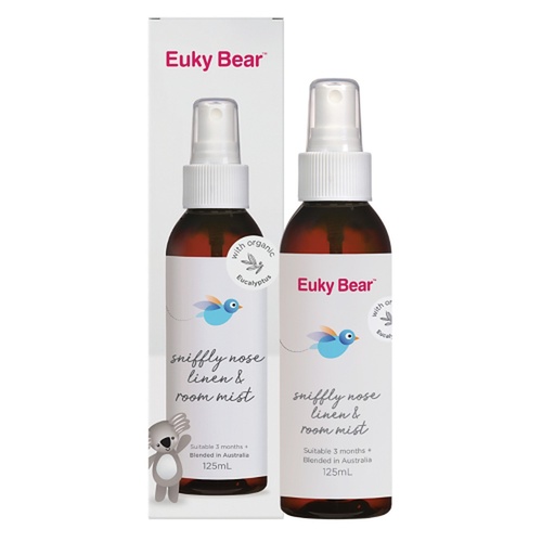 Euky Bear Sniffly Nose Linen & Room Mist 125mL