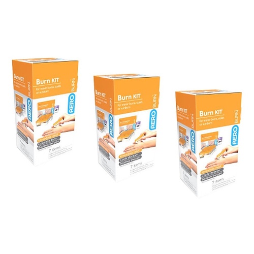Aero Burns Kit 7 Piece Set Pack of 3