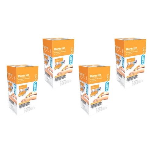 Aero Burns Kit 7 Piece Set Pack of 4