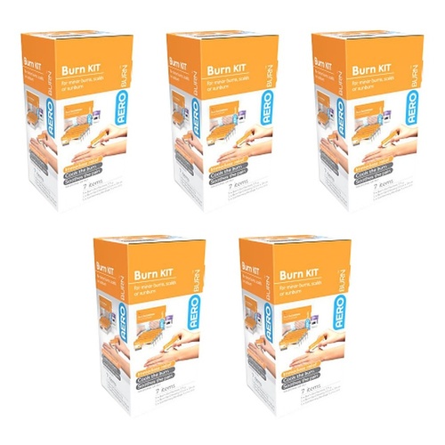 Aero Burns Kit 7 Piece Set Pack of 5