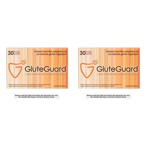 GluteGuard Gluten Protection 30 Tablets Pack of 2