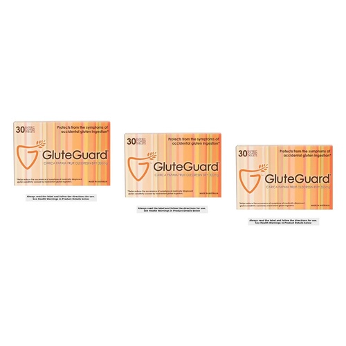 GluteGuard Gluten Protection 30 Tablets Pack of 3