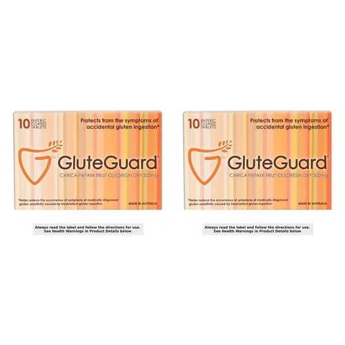 GluteGuard Gluten Protection 10 Tablets Pack of 2