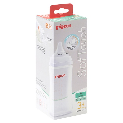 Pigeon SofTouch Nursing Bottle PP 240mL