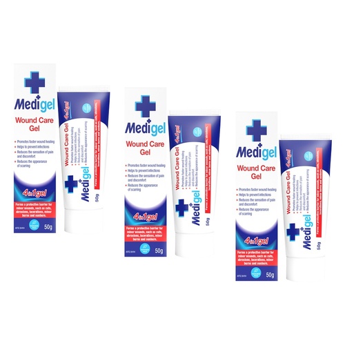 Medicreme Wound Care Gel 50g Pack of 3