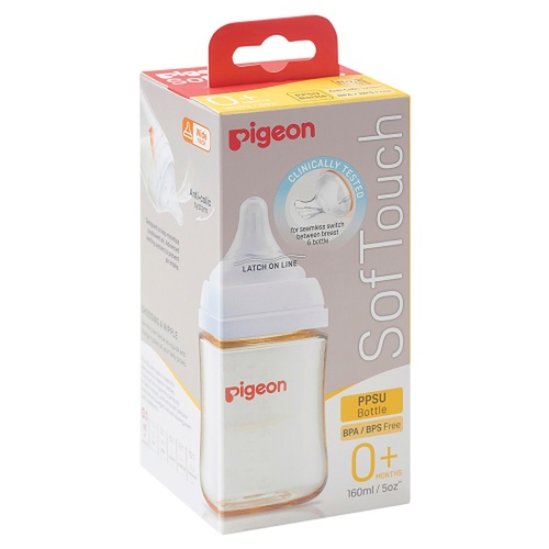 Pigeon SofTouch BPP Nursing Bottle PPSU 160mL