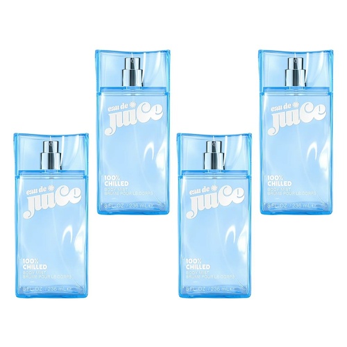 Eau De Juice 100% Chilled Body Mist 236mL Pack of 4