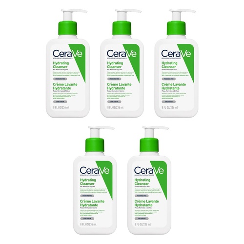 CeraVe Hydrating Cleanser 236mL Pack of 5
