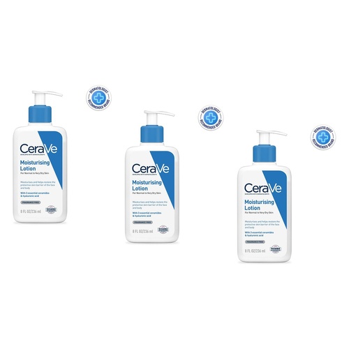 CeraVe Moisturising Lotion 236mL Pack of 3