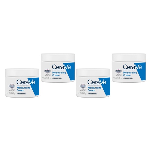 CeraVe Moisturising Cream 340g Pack of 4