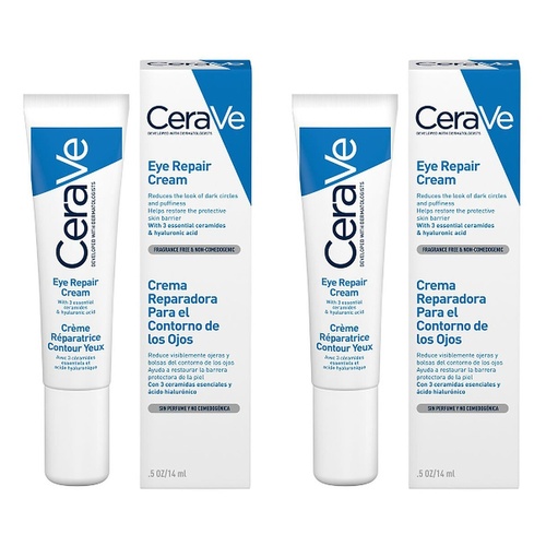 CeraVe Eye Repair Cream 14mL Pack of 2