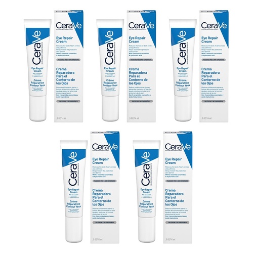 CeraVe Eye Repair Cream 14mL Pack of 5
