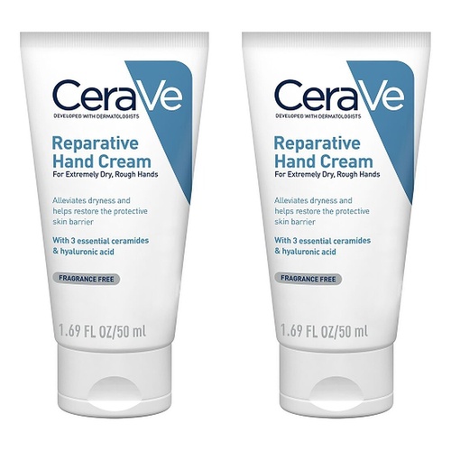 CeraVe Reparative Hand Cream 50mL Pack of 2