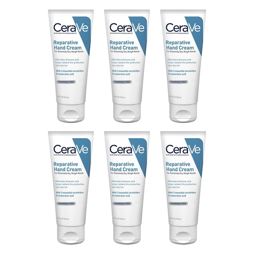 CeraVe Reparative Hand Cream 100mL Pack of 6