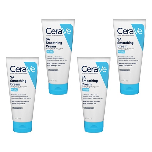 CeraVe SA Smoothing Cream 177mL Pack of 4