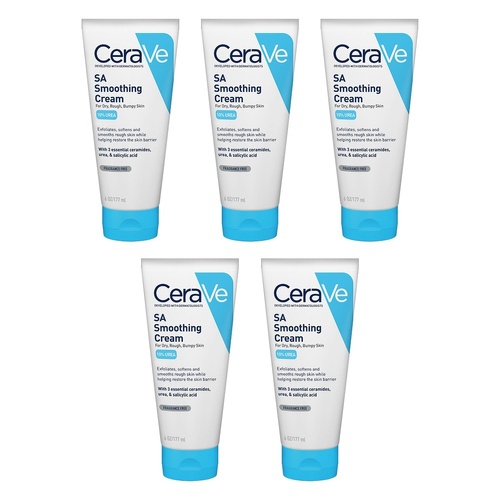 CeraVe SA Smoothing Cream 177mL Pack of 5