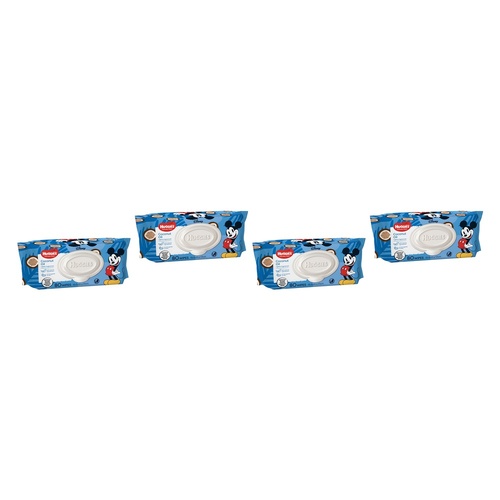 Huggies Thick Baby Wipes Coconut Oil, Gentle Glide, 80 Pack Bundle of 4