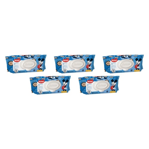Huggies Thick Baby Wipes Coconut Oil, Gentle Glide, 80 Pack Bundle of 5
