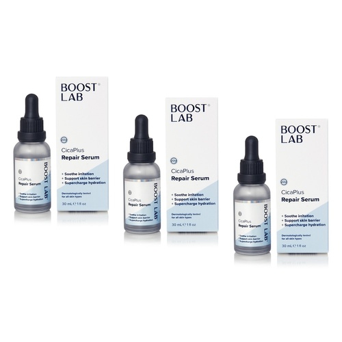 Boost Lab CicaPlus Repair Serum 30mL Pack of 3