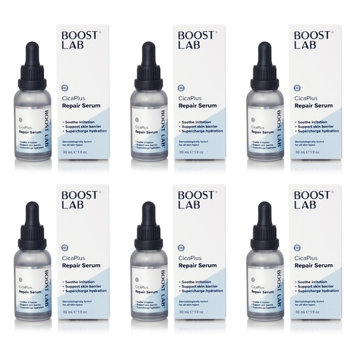 Boost Lab CicaPlus Repair Serum 30mL Pack of 6