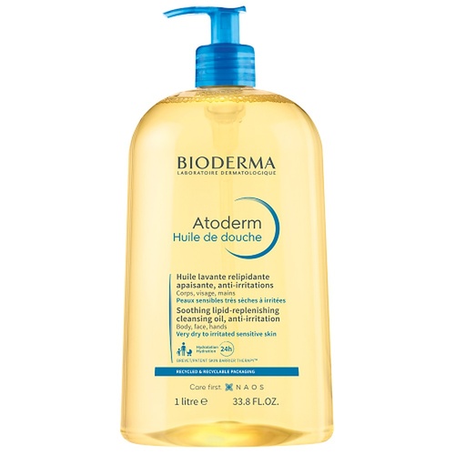 Bioderma Atoderm Ultra-Nourishing Shower Oil Cleanser 1L