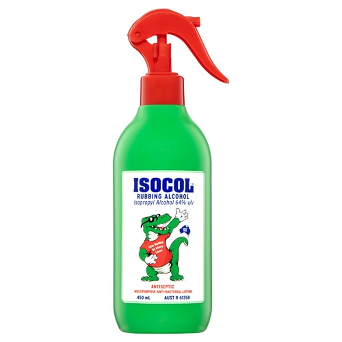 Isocol Rubbing Alcohol 450mL x 3