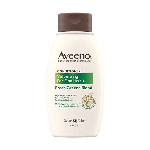 Aveeno Fresh Greens Blend Natural Volumising Conditioner for Fine Hair 354mL