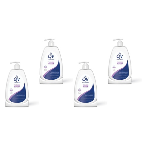 Ego QV Ceramides Moisturising Lotion 1L Pack of 4