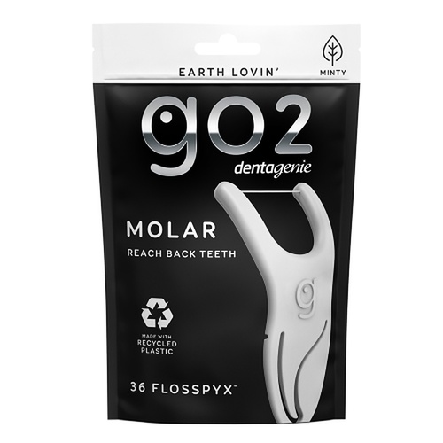 Dentagenie Molar Flosspyx Minty Floss Picks 36 Pack