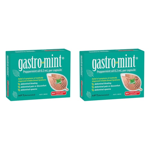 Gastromint Peppermint Oil 60 Capsules Pack of 2