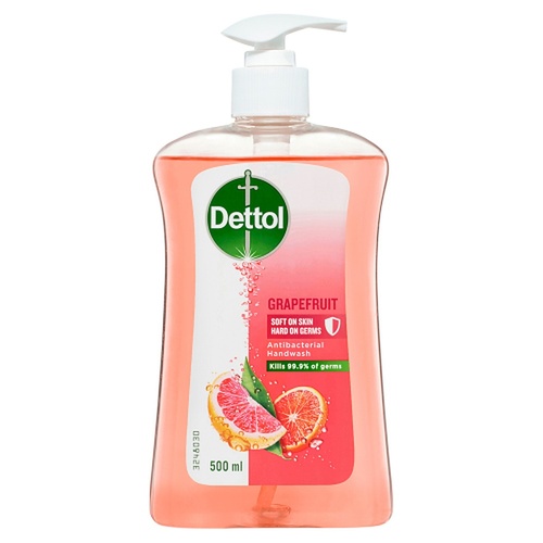 Dettol Antibacterial Hand Wash Grapefruit 500mL