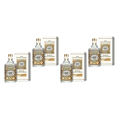 4711 Original EDC Floral Jasmine 100mL Pack of 4