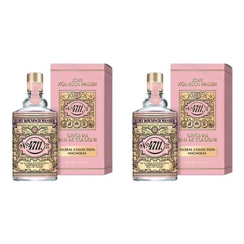4711 Original EDC Floral Magnolia 100mL Pack of 2