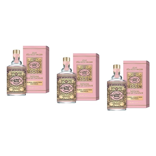 4711 Original EDC Floral Magnolia 100mL Pack of 3
