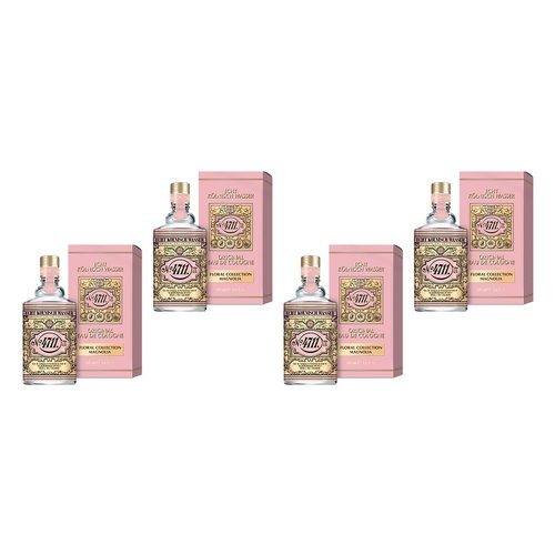 4711 Original EDC Floral Magnolia 100mL Pack of 4