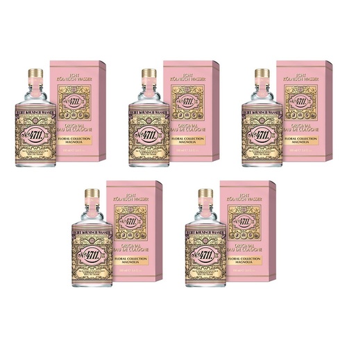 4711 Original EDC Floral Magnolia 100mL Pack of 5