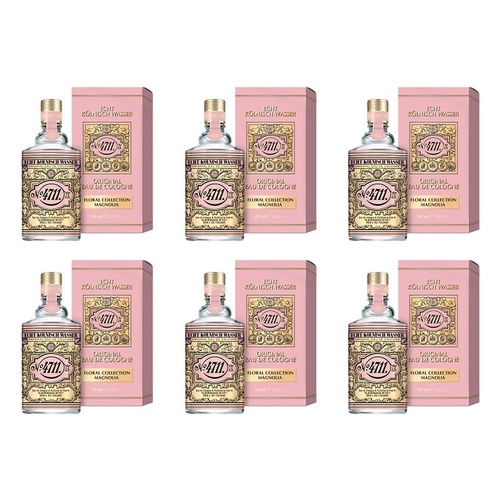 4711 Original EDC Floral Magnolia 100mL Pack of 6