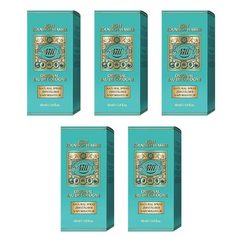 4711 Original EDC Spray 60mL Pack of 5