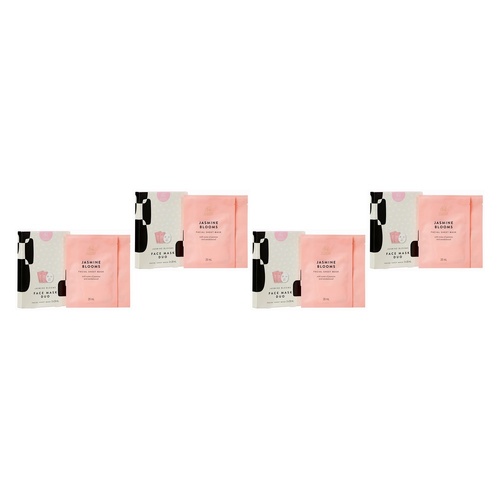 Blissful Moments Face Mask Duo 2 Piece Set Pack of 4