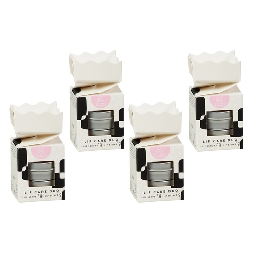Blissful Moments Lip Care Duo 2 Piece Set Pack of 4