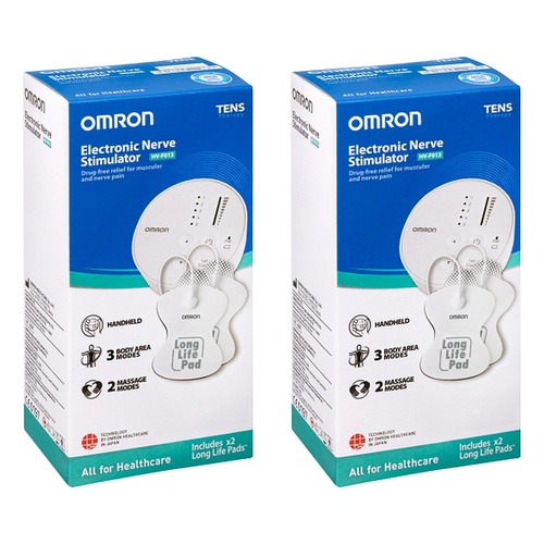 Omron HVF013 TENS Therapy Device Pack of 2
