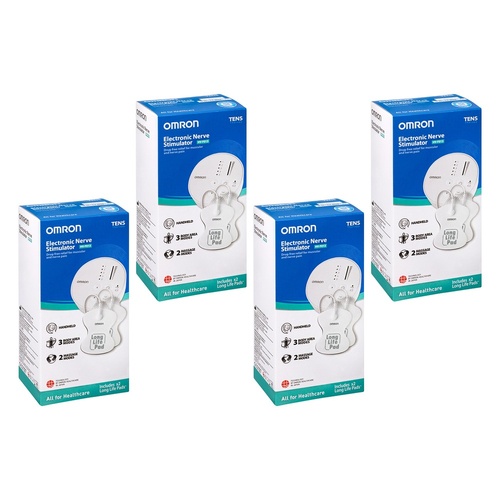 Omron HVF013 TENS Therapy Device Pack of 4