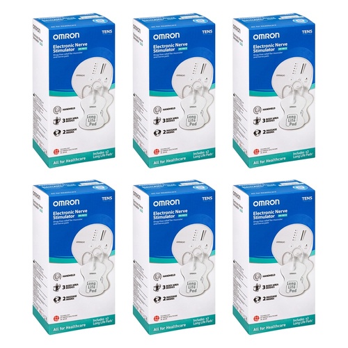 Omron HVF013 TENS Therapy Device Pack of 6